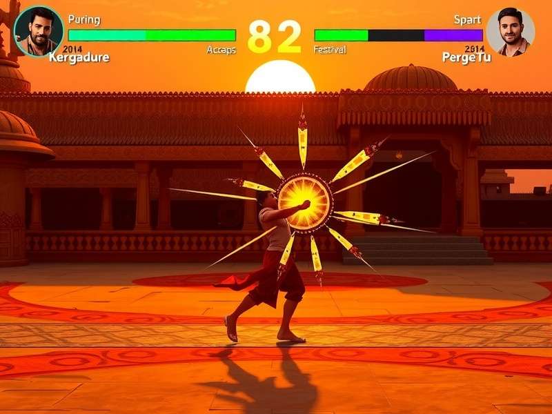 Sunset Smash Indian festival event